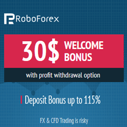 roboforex review welcome bonus